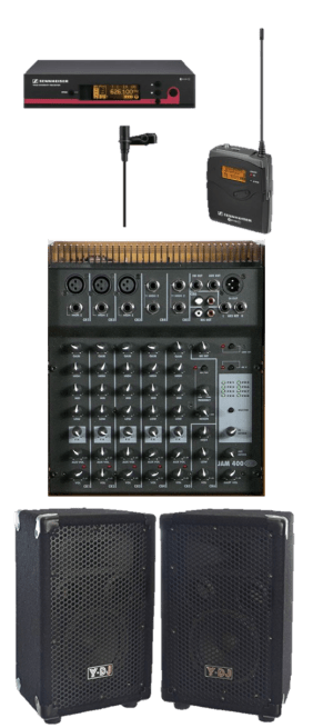 PA System components
